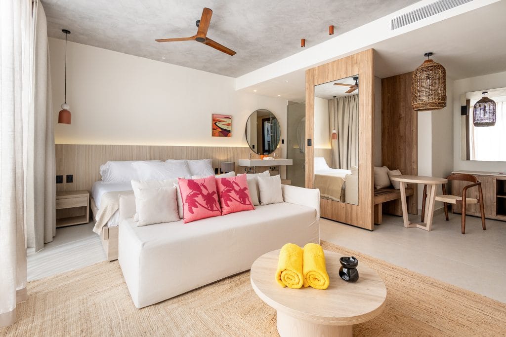 imagen de una suite hotelera en punta cana