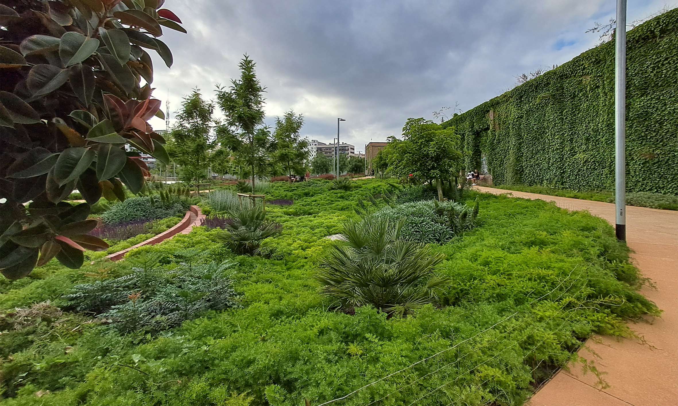 Parque de Can Batlló en La Bordeta, Barcelona
